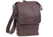 Smooth Grain Leather Military Tech Bag - Legendary USA