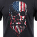 US Flag Bearded Skull T-Shirt - Legendary USA