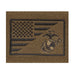 USMC Eagle, Globe and Anchor / US Flag Deluxe Fine Knit Watch Cap by Rothco - Legendary USA