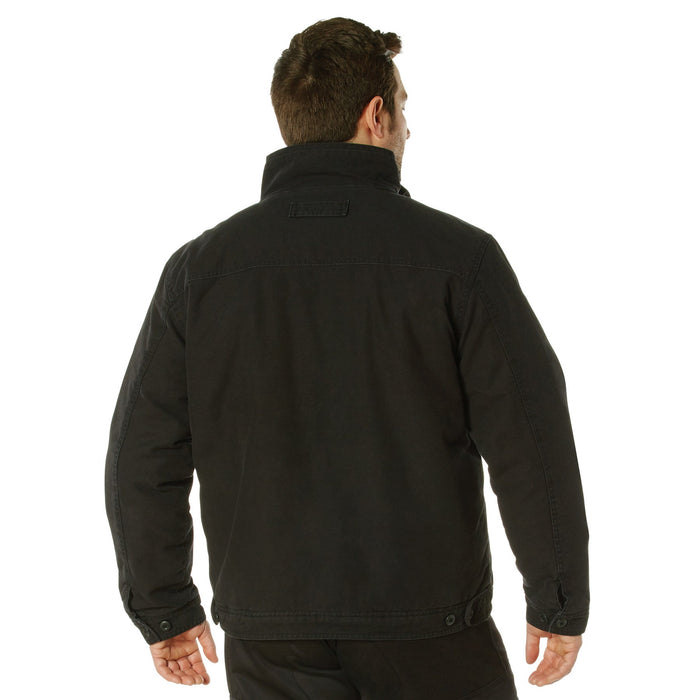 Mens Concealed Carry 3 Season Jacket - Black by Rothco